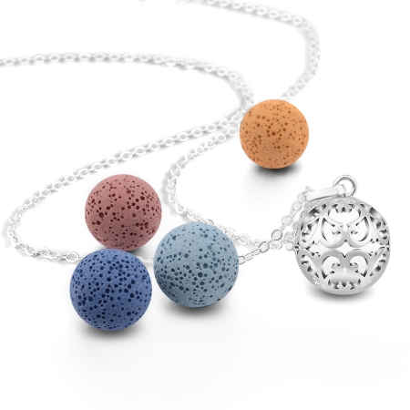 Lava on sale ball necklace